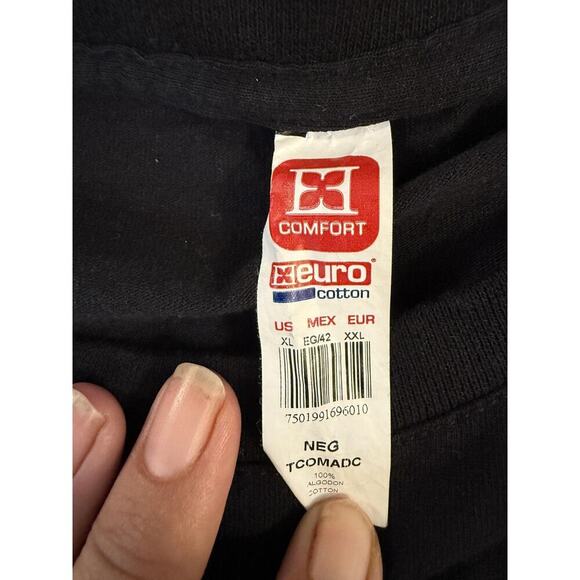 Mazatlan Mexico Shirt Mens XL Black Huichol Art Pulmonia Taxi Beaded Graphic Tee - Picture 3 of 4